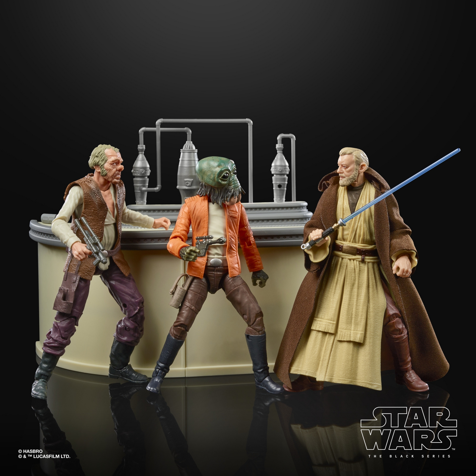 star wars the black series the power of the force cantina showdown